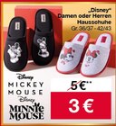 Damen oder Herren Hausschuhe Angebote von Disney bei Woolworth Goslar für 3,00 €
