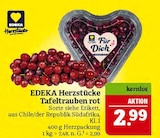 Tafeltrauben rot im Angebot bei Marktkauf in Leipzig Tafeltrauben rot Angebote von EDEKA Herzstücke bei Marktkauf Leipzig für 2,99 €