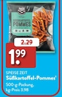 Süßkartoffel-Pommes von Speise Zeit im aktuellen ALDI SÜD Prospekt für 1,99 €