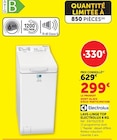 Lave-linge top 6 kg - Electrolux en promo chez Hyper U Cusset à 299,00 €