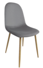 Chaise Tonia velours en promo chez Maxi Bazar Nogent-sur-Marne à 29,99 €