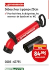 Déboucheur à pompe 20cm - ROTHENBERGER dans le catalogue Screwfix