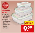 Glasdosen, 3er Set von  im aktuellen Netto Marken-Discount Prospekt für 9,99 €