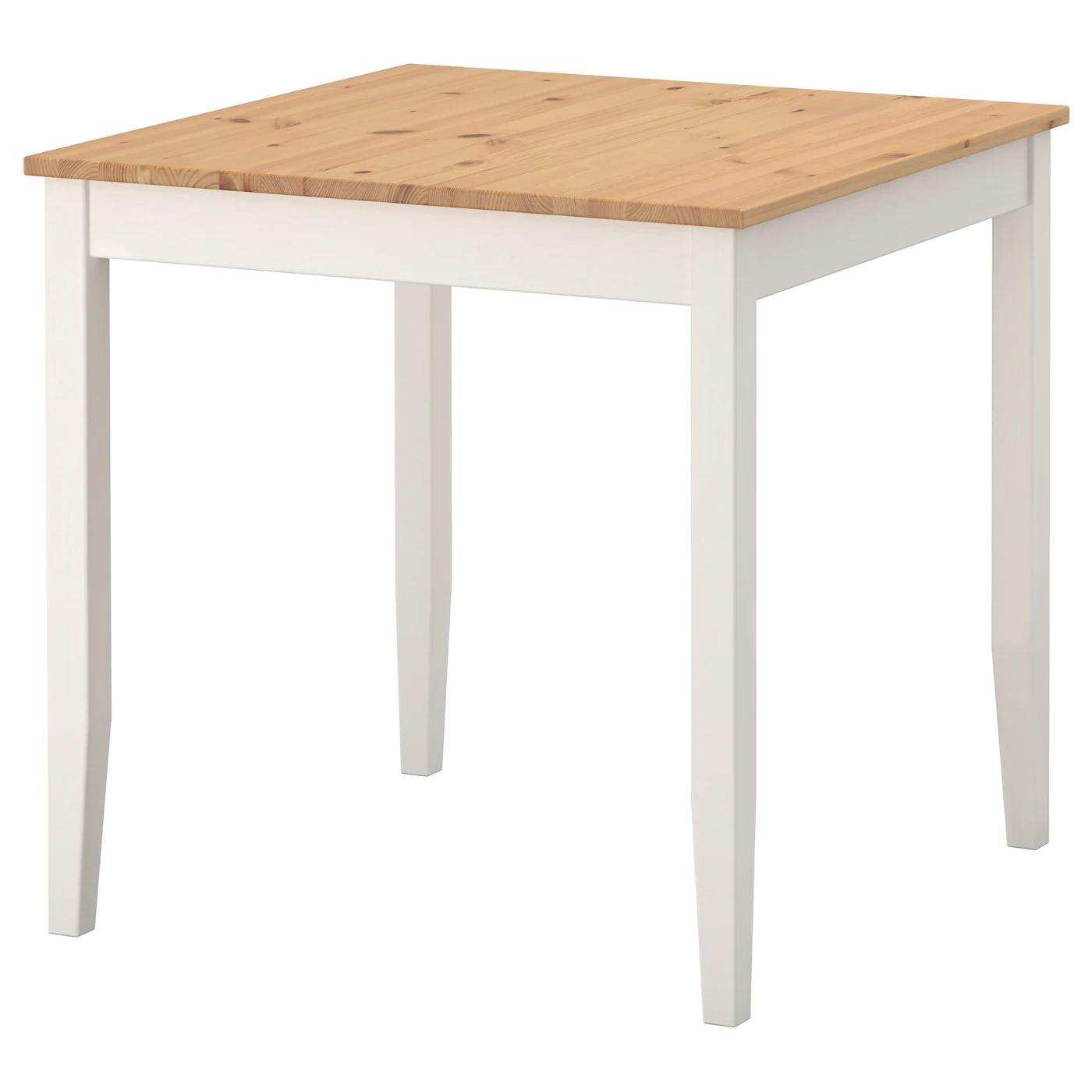 IKEA Mannheim - Tisch Antikbeize hell/weiß gebeizt 74x74 cm Tisch Antikbeize hell/weiß gebeizt 74x74 cm Angebot bei IKEA Mannheim im Prospekt Gut sortiert, ist halb gewonnen