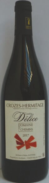 AOP Crozes Hermitages rouge 2017 - Cuvée Délice - Intermarché à Le Havre AOP Crozes Hermitages rouge 2017 - Cuvée Délice en promo chez Intermarché Le Havre à 9,99 €