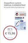 OMEGA-3 KONZENTRAT bei LINDA im Bad Krozingen Prospekt für 15,96 €