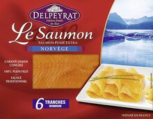 Casino Supermarchés Orange - Saumon fumé Norvège Promo Saumon fumé Norvège dans le catalogue Casino Supermarchés "Faites vous-plaisir cet été !" à Orange