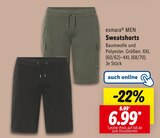 MEN Sweatshorts im Angebot bei Lidl in Mönchengladbach MEN Sweatshorts Angebote von esmara bei Lidl Mönchengladbach für 6,99 €