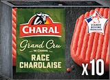 Steak haché Le Grand Cru Race Charolaise 12% MG Surgelé - CHARAL dans le catalogue Intermarché Express