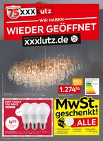 XXXLutz Möbelhäuser Prospekt für Leinfelden-Echterdingen mit 16 Seiten XXXLutz Möbelhäuser Prospekt für Leinfelden-Echterdingen: "WIEDER GEÖFFNET", 16 Seiten, 08.03.2021 - 21.03.2021