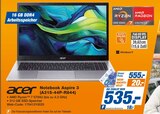 Notebook Aspire 3 (A315-44P-R844) bei expert im Aichach Prospekt für 535,00 €