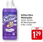 Ultra Weichspüler Angebote von Softlan bei E center Bruchsal für 1,29 €