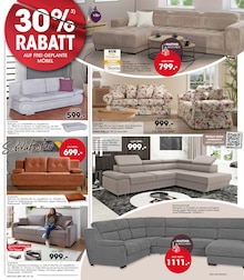 Sofa Angebot im aktuellen Möbel Martin Prospekt auf Seite 2