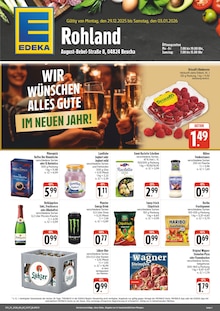 Aktueller EDEKA Prospekt für Brandis mit  Seiten