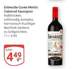 Aktuelles Entrecôte Cuvée Merlot Cabernet Sauvignon Angebot bei GLOBUS in Bochum ab 4,49 €