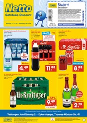 Netto Marken-Discount Discounter Prospekt der aktuellen Woche mit 2 Seiten, gültig von 17.11.2025 bis 22.11.2025, in Worbis und Umgebung Aktueller Netto Marken-Discount Discounter Prospekt in Worbis und Umgebung, "DER ORT, AN DEM DU IMMER AUSGEZEICHNETE PREISE FINDEST." mit 2 Seiten, 17.11.2025 - 22.11.2025