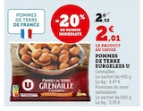 Promo Pommes de terre Grenaille surgelées à 2,01 € dans le catalogue Bi1 à Saint-Pierre-en-Faucigny