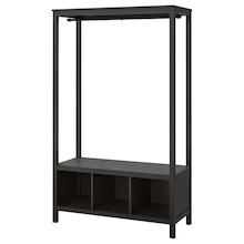 IKEA Hannover - Kleiderschrank, offen schwarzbraun 120x50x197 cm Kleiderschrank, offen schwarzbraun 120x50x197 cm Angebot bei IKEA Hannover im Prospekt "knut Schlussverkauf"