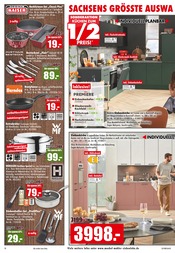 Aktueller Möbel Mahler Siebenlehn Prospekt mit Küchenmöbel, "SACHSEN IM SPARFIEBER", Seite 14