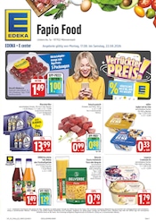 EDEKA Supermarkt Prospekt der aktuellen Woche mit 38 Seiten, gültig von 17.08.2026 bis 22.08.2026, in Bad Neustadt und Umgebung Aktueller EDEKA Supermarkt Prospekt in Bad Neustadt und Umgebung, "Wir lieben Lebensmittel!" mit 38 Seiten, 17.08.2026 - 22.08.2026
