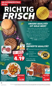 Grillfleisch im aktuellen Kaufland Prospekt (Erlangen) Grillfleisch im Kaufland Prospekt "Hier bin ich richtig" mit 65 Seiten (Erlangen)