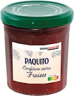 Confiture de fraises - PAQUITO - Intermarché Super Confiture de fraises - PAQUITO à 0,78 € dans le catalogue Intermarché Super