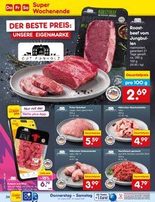 Rindfleisch im Netto Marken-Discount Prospekt "Aktuelle Angebote" mit 65 Seiten (Essen)