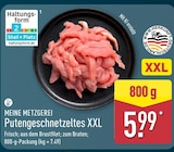 Putengeschnetzeltes XXL von Meine Metzgerei im aktuellen ALDI Nord Prospekt für 5,99 €