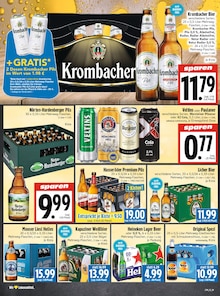 Krombacher im aktuellen EDEKA Prospekt (Gießen) Krombacher im EDEKA Prospekt "Aktuelle Angebote" mit 16 Seiten (Gießen)