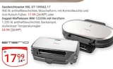 Sandwichtoaster XXL im Angebot bei GLOBUS in Zwickau Sandwichtoaster XXL Angebote von emerio bei GLOBUS Zwickau für 17,99 €