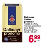 Kaffee prodomo im Angebot bei E center in Mannheim Kaffee prodomo Angebote von Dallmayr bei E center Mannheim für 6,99 €