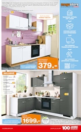 Küchenzeile Angebot im aktuellen Segmüller Prospekt auf Seite 17