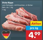 Dicke Rippe Angebote bei Netto Marken-Discount Arnsberg für 4,99 €