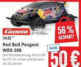 Red Bull Peugeot WRX 208 Angebote von Carrera bei Kaufhaus Stolz Rostock für 50,00 €