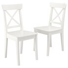 Stuhl weiß im Angebot bei IKEA in Ravensburg Stuhl weiß Angebote von INGOLF bei IKEA Ravensburg für 99,98 €