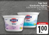 Fage Total Griechischer Joghurt bei E center im Voerde Prospekt für 1,00 €