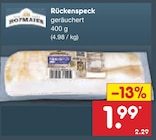 Rückenspeck Angebote bei Netto Marken-Discount Dresden für 1,99 €