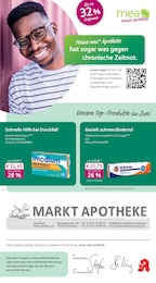 Aktueller mea - meine apotheke Apotheken Prospekt für Neuenbürg: Unsere Juni-Angebote mit 4} Seiten, 01.06.2026 - 30.06.2026