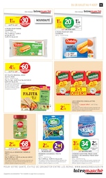 Prix et réduction Pain Hot Dog dans le prospectus Intermarché Super en cours Offre Pain Hot Dog dans le catalogue Intermarché Super du moment à la page 17