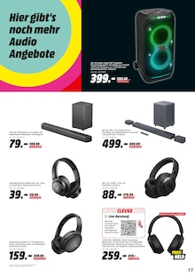 Kopfhörer im aktuellen MediaMarkt Saturn Prospekt (Bielefeld) Kopfhörer im MediaMarkt Saturn Prospekt "Black Week? YO!" mit 20 Seiten (Bielefeld)