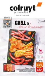 Prospectus Colruyt à Villefranche-sur-Saône, "GRILL & barbecue", 8 pages, 17/04/2024 - 21/04/2024