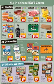 Aktueller REWE Prospekt mit Lachs, "Dein Markt", Seite 3