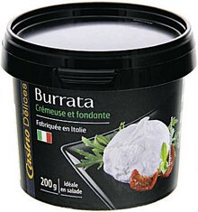 Casino Supermarchés Ploemeur - Burrata 17% M.G. Promo Burrata 17% M.G. dans le catalogue Casino Supermarchés "Cahier salon de la marque Casino" à Ploemeur