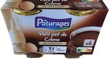Petit Pot de Crème au Chocolat - PÂTURAGES en promo chez Intermarché Hyper Petit Pot de Crème au Chocolat - PÂTURAGES dans le catalogue Intermarché Hyper