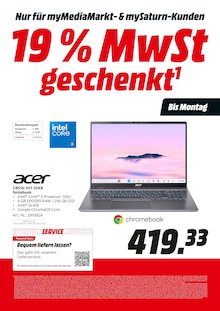 Notebook im aktuellen MediaMarkt Saturn Prospekt (Heidelberg) Notebook im MediaMarkt Saturn Prospekt "19 % MwSt geschenkt" mit 22 Seiten (Heidelberg)