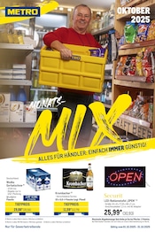 Aktueller METRO Prospekt mit Krombacher, "Wochenengebote Händler + Händler Mix", Seite 4