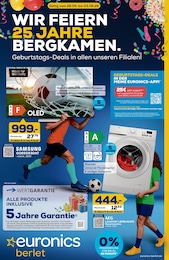 Elektromärkte Prospekt von EURONICS Iserlohn EURONICS Prospekt: "WIR FEIERN 25 JAHRE BERGKAMEN.", 10 Seiten, 28.05.2026 - 03.06.2026
