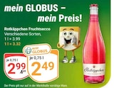 Aktuelles Fruchtsecco Angebot bei GLOBUS in Oberhausen ab 2,49 €