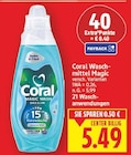 Waschmittel Magic von Coral im aktuellen E center Prospekt