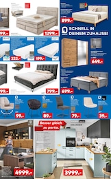 Boxspringbett Angebot im aktuellen porta Möbel Prospekt auf Seite 3